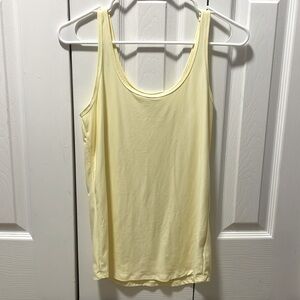 Yellow Athletic Tank Top